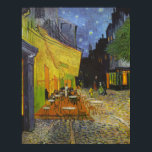 Affiches Van Gogh Cafe Terrace Post-Impressioniste Painting<br><div class="desc">Peintre post-impressionniste Vincent Van Gogh's Great Artworks and Petings - Cafe Terrace at Night</div>