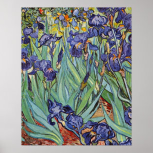 Affiches Van Gogh Irises Peinture impressionniste