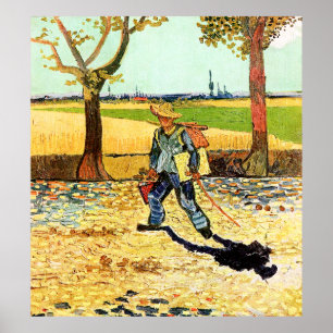 Affiches Van Gogh: Painter on His Way to Work