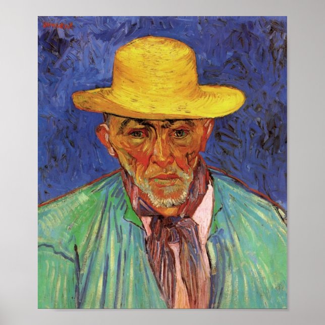 Affiches Van Gogh - Portrait de Patience Escalier (Devant)