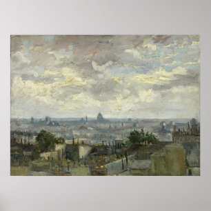 Affiches Van Gogh, Vue de Paris
