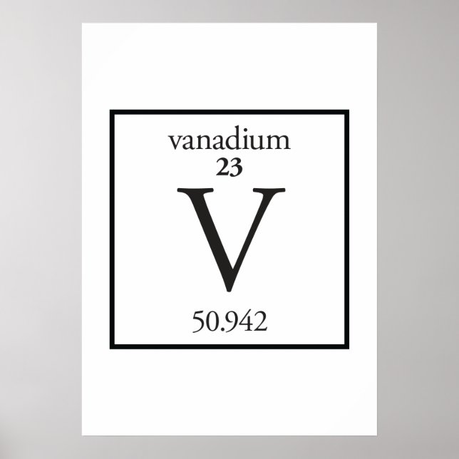 Affiches Vanadium (Devant)