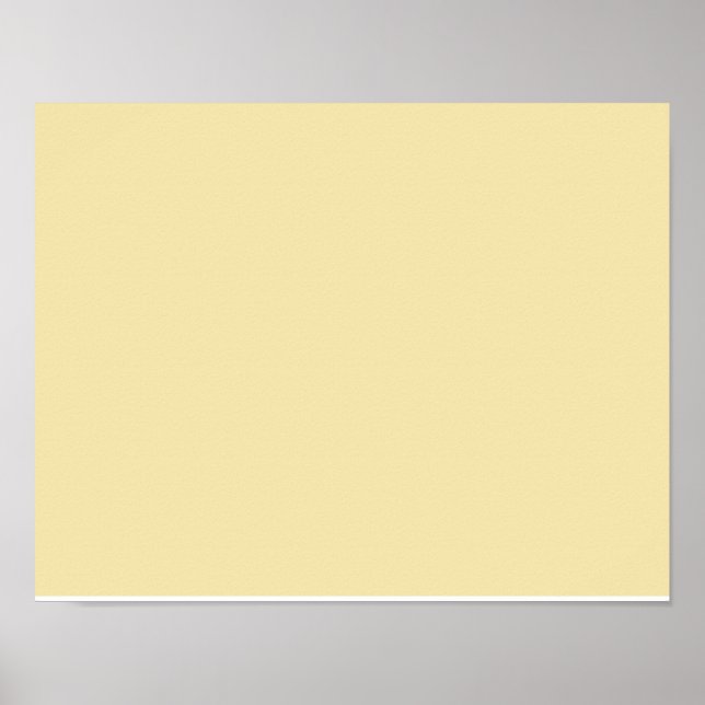 Affiches vanille couleur (Devant)