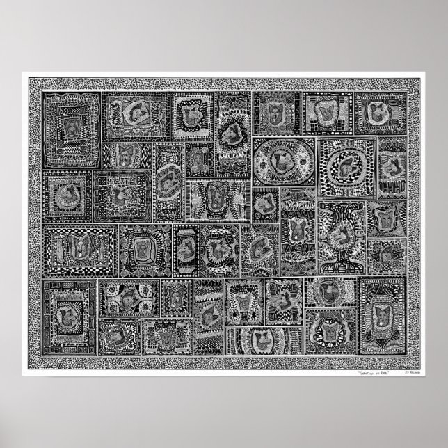 Affiches Variations sur l'affiche de Kirby (Devant)