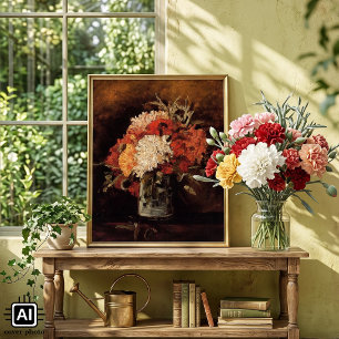 Affiches Vase avec Œillets par Vincent van Gogh
