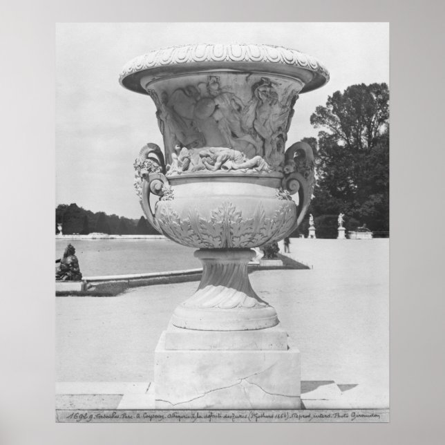 Affiches Vase monumentale, allégorie de la défaite des Turc (Devant)