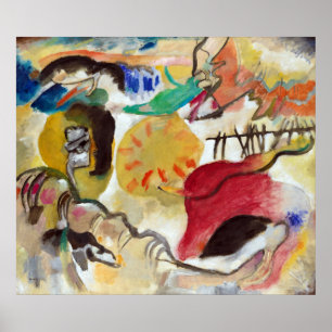 Affiches Vasily Kandisnky Garden of Love