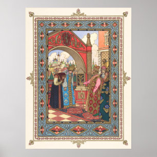 Affiches Vassilissa la Foire de Boris Zvorykin