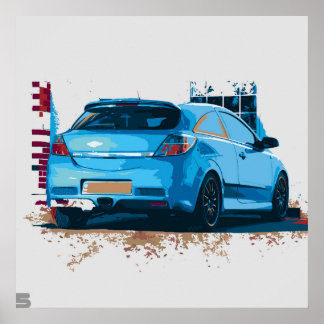 Affiches Vauxhall Astra VXR