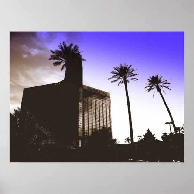 Affiches Vegas vintage - Mandalay (Devant)