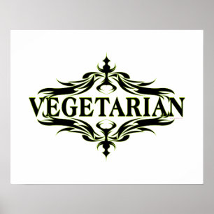 Affiches Vegetarian