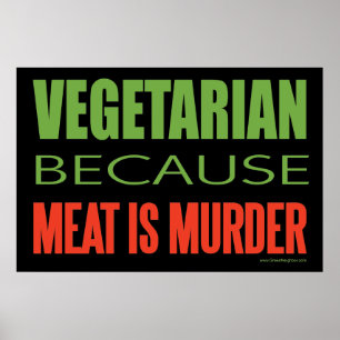 Affiches Végétarien