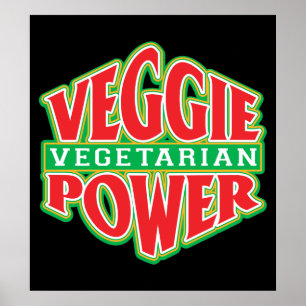 Affiches Veggie Power