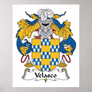 Affiches Velasco Family Crest