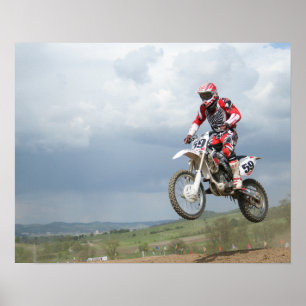 Affiches Vélo de motocross
