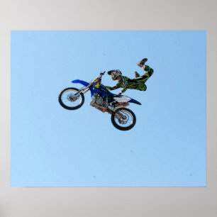 Affiches Vélo de motocross