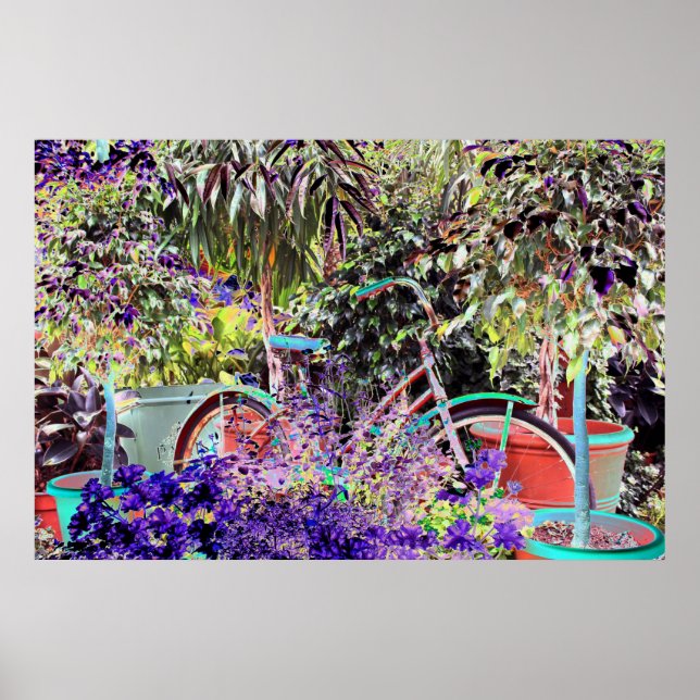 Affiches Vélo en haute couleur (Devant)