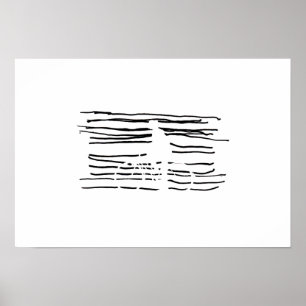 Affiches Vélo fait par lignes