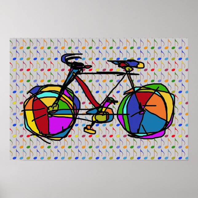 Affiches vélo, vélo ; vélo / vélo (Devant)