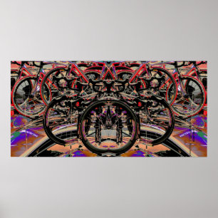 Affiches Vélos Abstraits (Tour de France 2010)