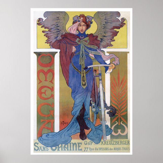 Affiches Vélos oméga (Devant)