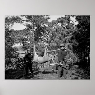 Affiches Venaison sur un bâton, les années 1900 tôt