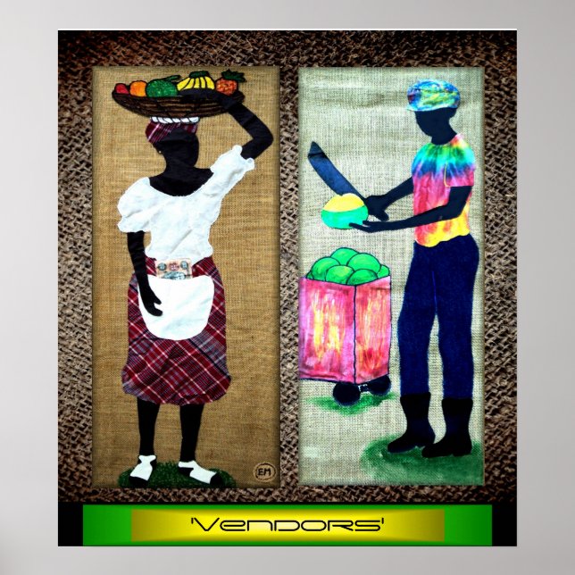 Affiches 'Vendors' (Devant)