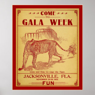 Affiches Venez À La Semaine De Gala (1902)