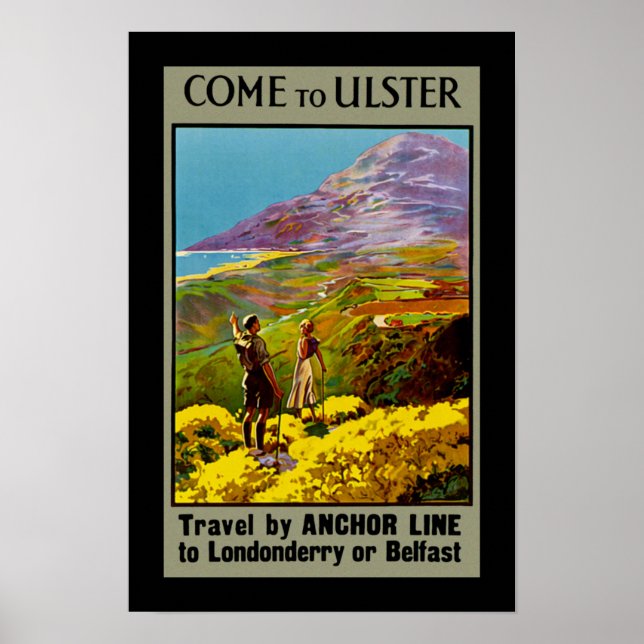 Affiches Venez à Ulster (Devant)