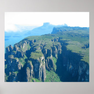 Affiches Venezuela Paysage depuis l'avion Photo