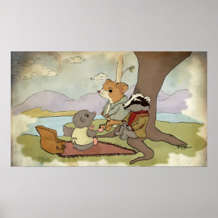 Affiches Vent dans les saules