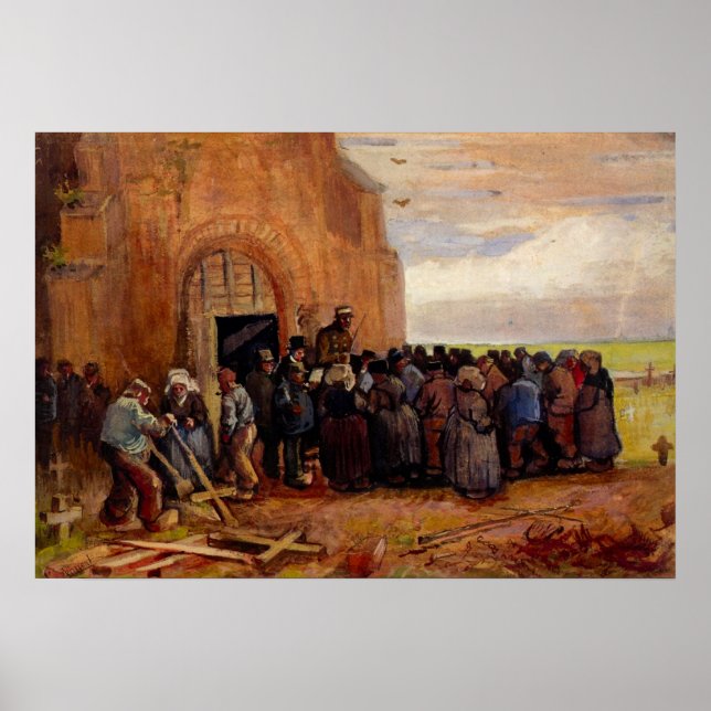 Affiches Vente de débris de construction par Vincent van Go (Devant)