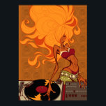 AFFICHES VENUS<br><div class="desc">Woman's DJ play</div>