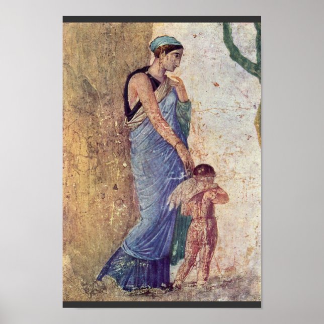 Affiches Vénus Et Cupide Détail Puni Par Pompejanischer (Devant)