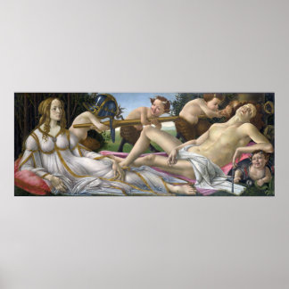 Affiches Vénus et Mars, Sandro Botticelli