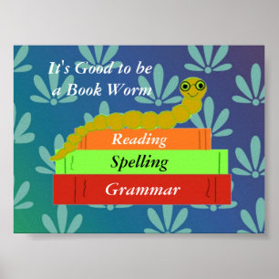 Affiches Ver de livre