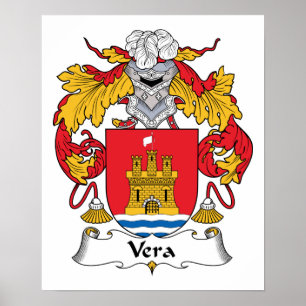 Affiches Vera Family Crest