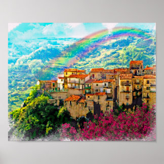 Affiches Verbicaro, un village en Calabre