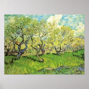 Affiches Verger en fleurs par Vincent van Gogh