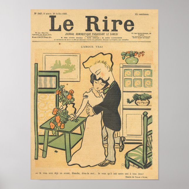 Affiches Véritable Amour (Devant)