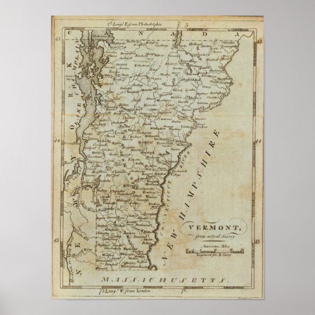 Affiches Vermont, d'après l'enquête réelle (Devant)