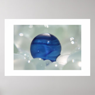 Affiches Verre bleu multi-mer