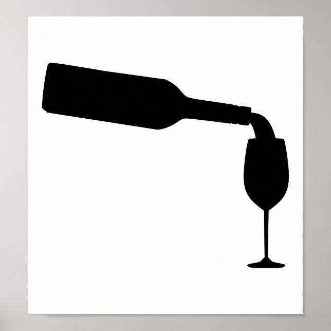 Affiches Verre en bouteille (Devant)