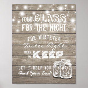 Affiches Verre mariage Pour La Nuit Trouvez Votre Siège