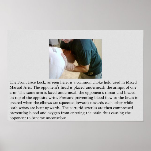 Affiches Verrouillage avant ou choc avant (Devant)