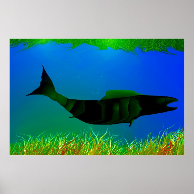 Affiches Vers le bas sous la peinture de Digitals (Devant)
