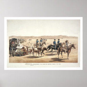 Affiches Vers l'ouest, l'étoile de l'Empire prend son chemi