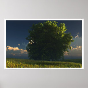 Affiches Vert et or