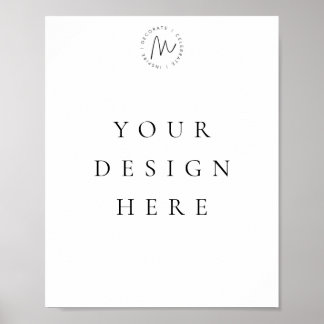 Affiches verticales personnalisées (Portrait)