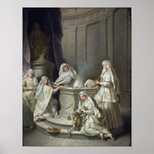 Affiches Vestal Virgins, 1727